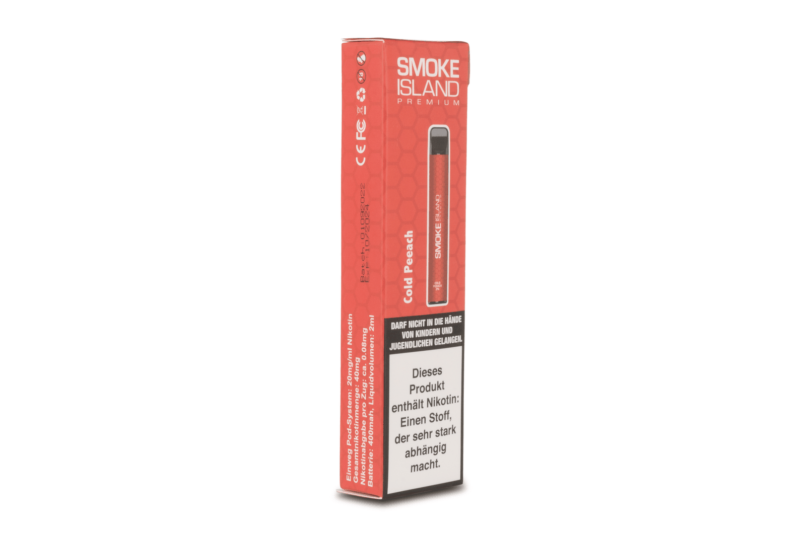 Cold Peeach 600 Puffs (20mg/ml Nicotine) - Image 3