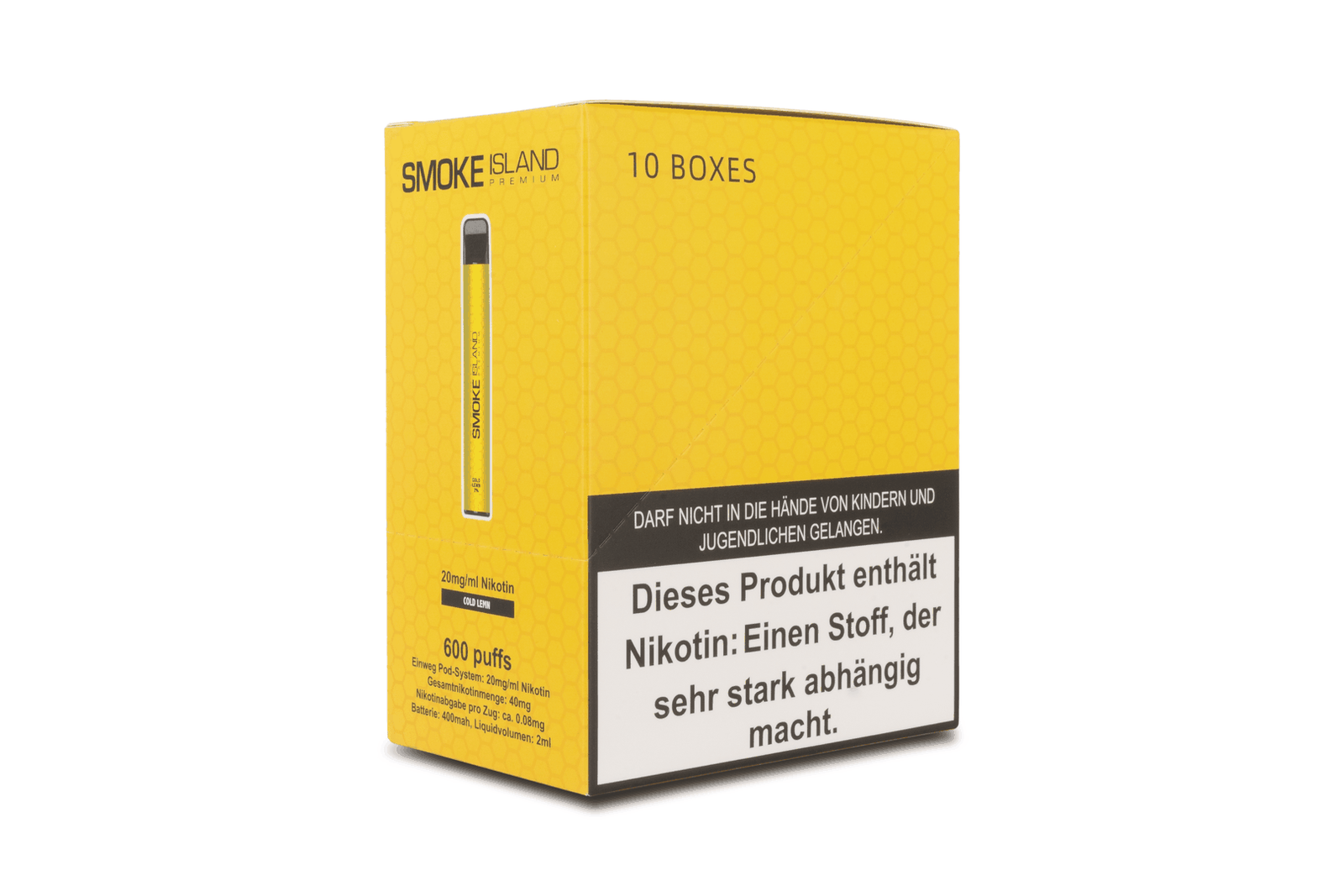 Cold Lemn 600 Puffs (20mg/ml Nicotine) - Image 6