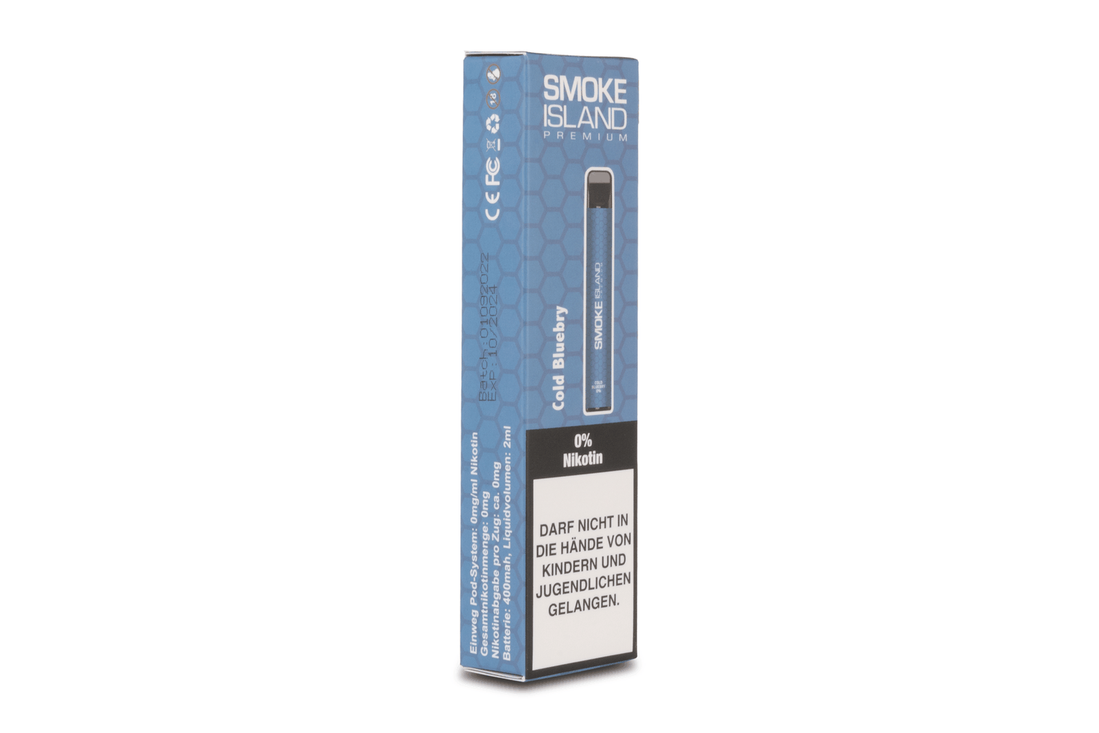 Cold Bluebry 600 Puffs (0mg/ml Nicotine) - Image 3