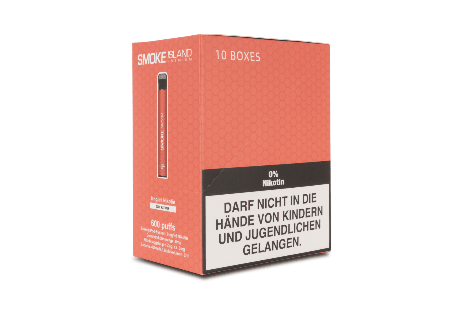 Cold Watrmln 600 Puffs (0mg/ml Nicotine) - Image 6