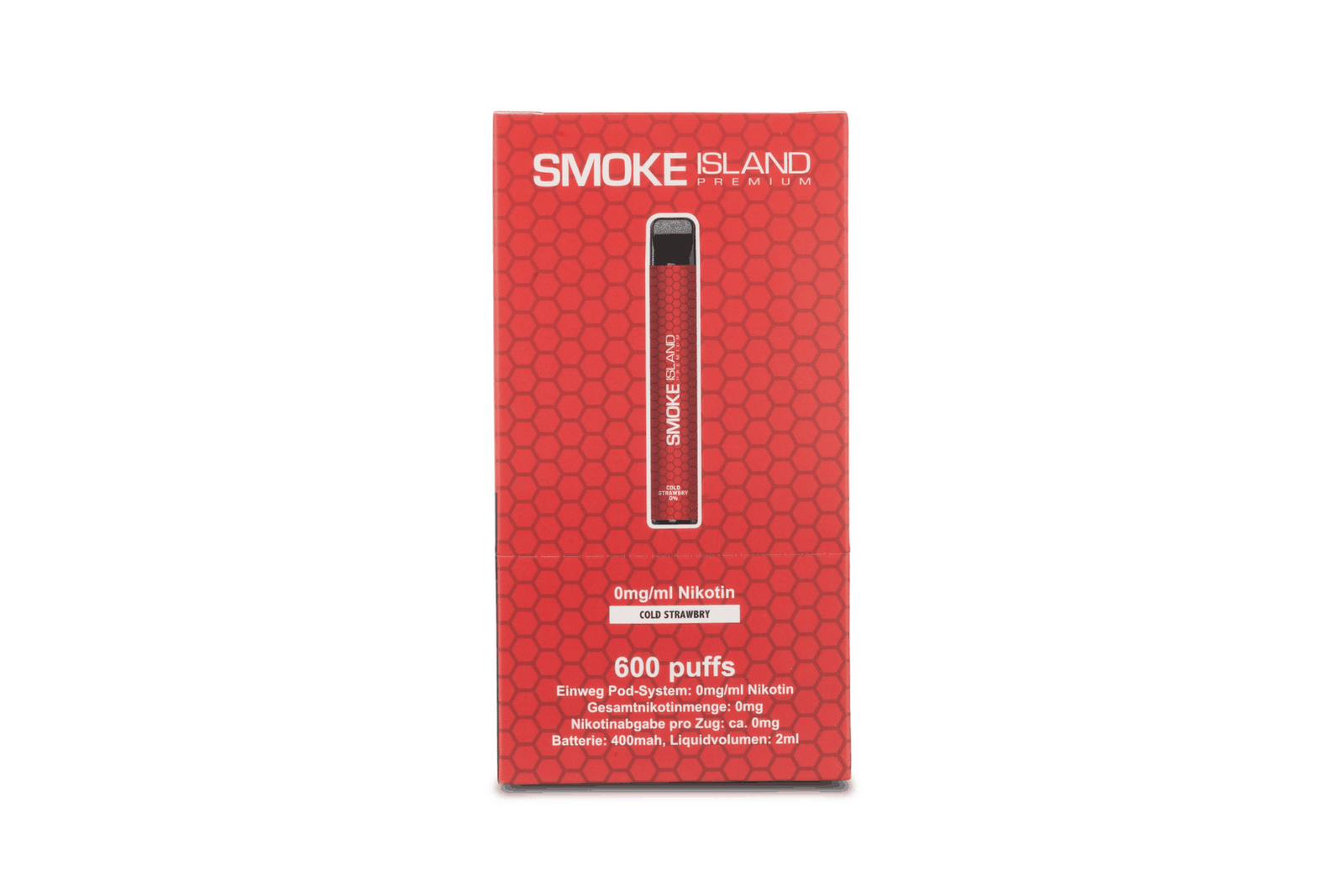 Cold Strawbry 600 Puffs (0mg/ml Nicotine) - Image 7