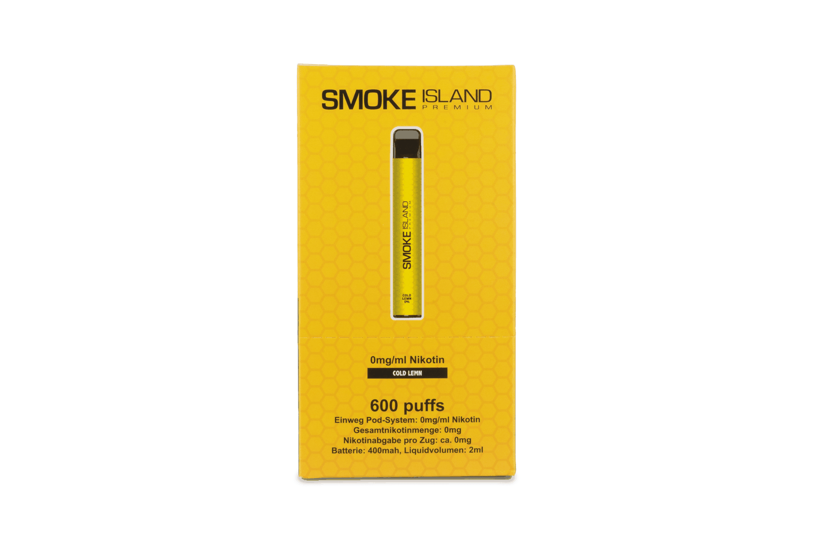 Cold Lemn 600 Puffs (0mg/ml Nicotine) - Image 6