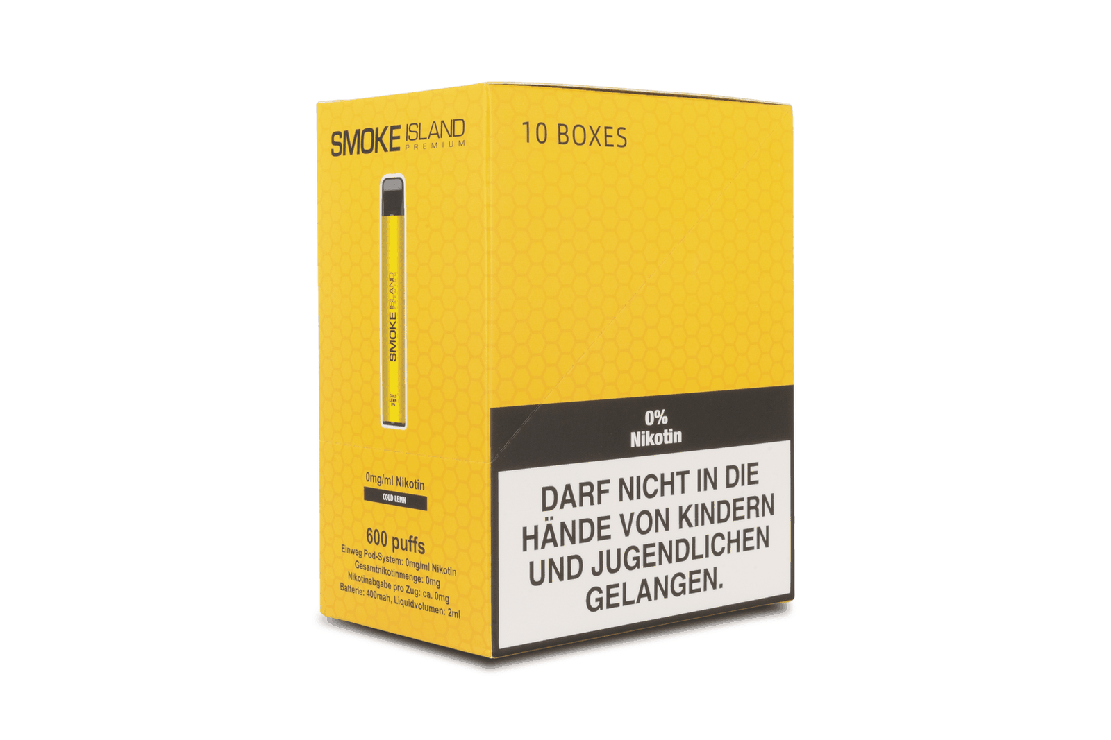 Cold Lemn 600 Puffs (0mg/ml Nicotine) - Image 7