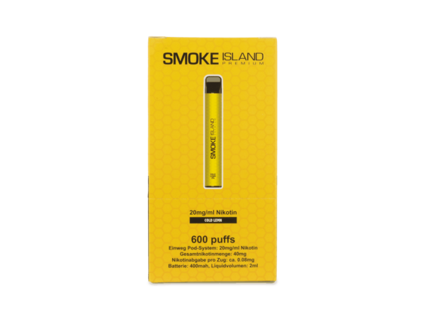 10-Pack Cold Lemn 600 Puffs (20mg/ml Nicotine)
